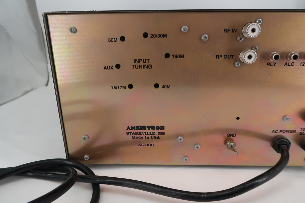 U20358 Used Ameritron AL-80B 1Kw HF Amplifier 220V Weak Tube