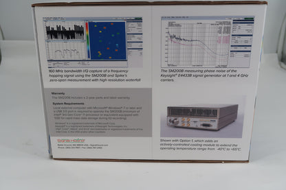 U20359 UnUsed SignalHound SM200B 100kHz to 20GHz Spectrum Analyzer