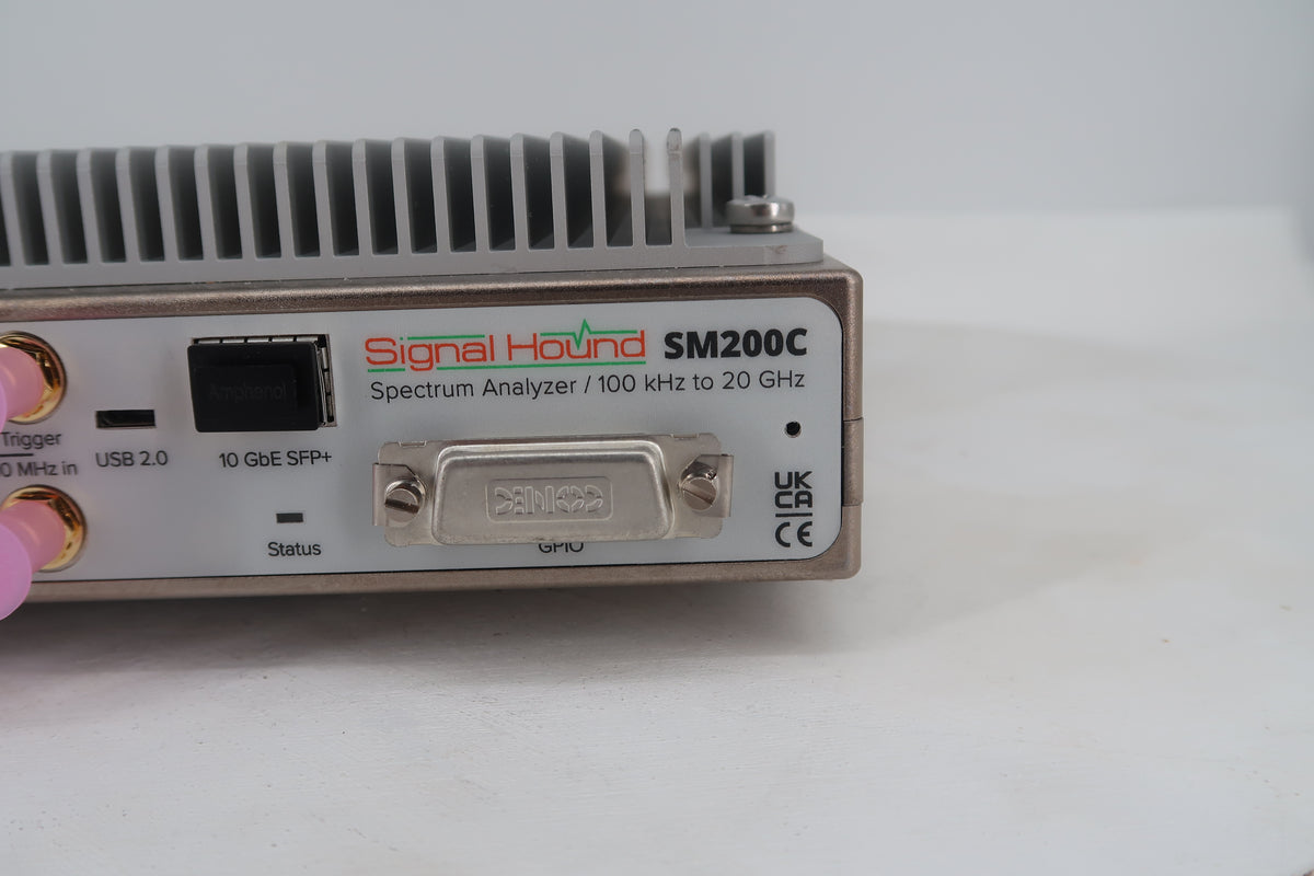 U20360 UnUsed Signal Hound SM200C 100kHz to 20 GHz Spectrum Analyzer with 10GbE SPE+ Interface