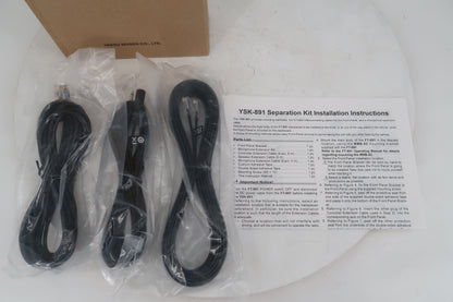 U20373 Never Used Yaesu YSK-891 Separation Kit for FT-891 Mobile Transceiver