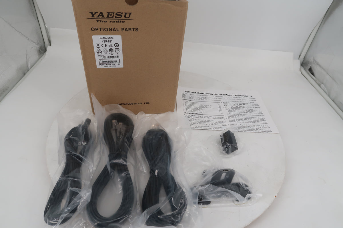 U20373 Never Used Yaesu YSK-891 Separation Kit for FT-891 Mobile Transceiver