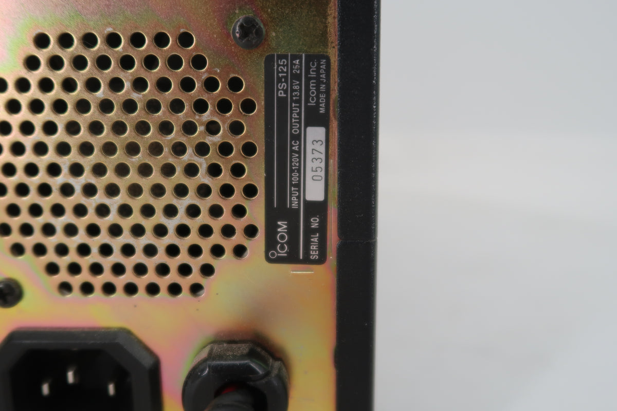 U20372 Used ICOM PS-125 Switching Power Supply 13.8V/25A