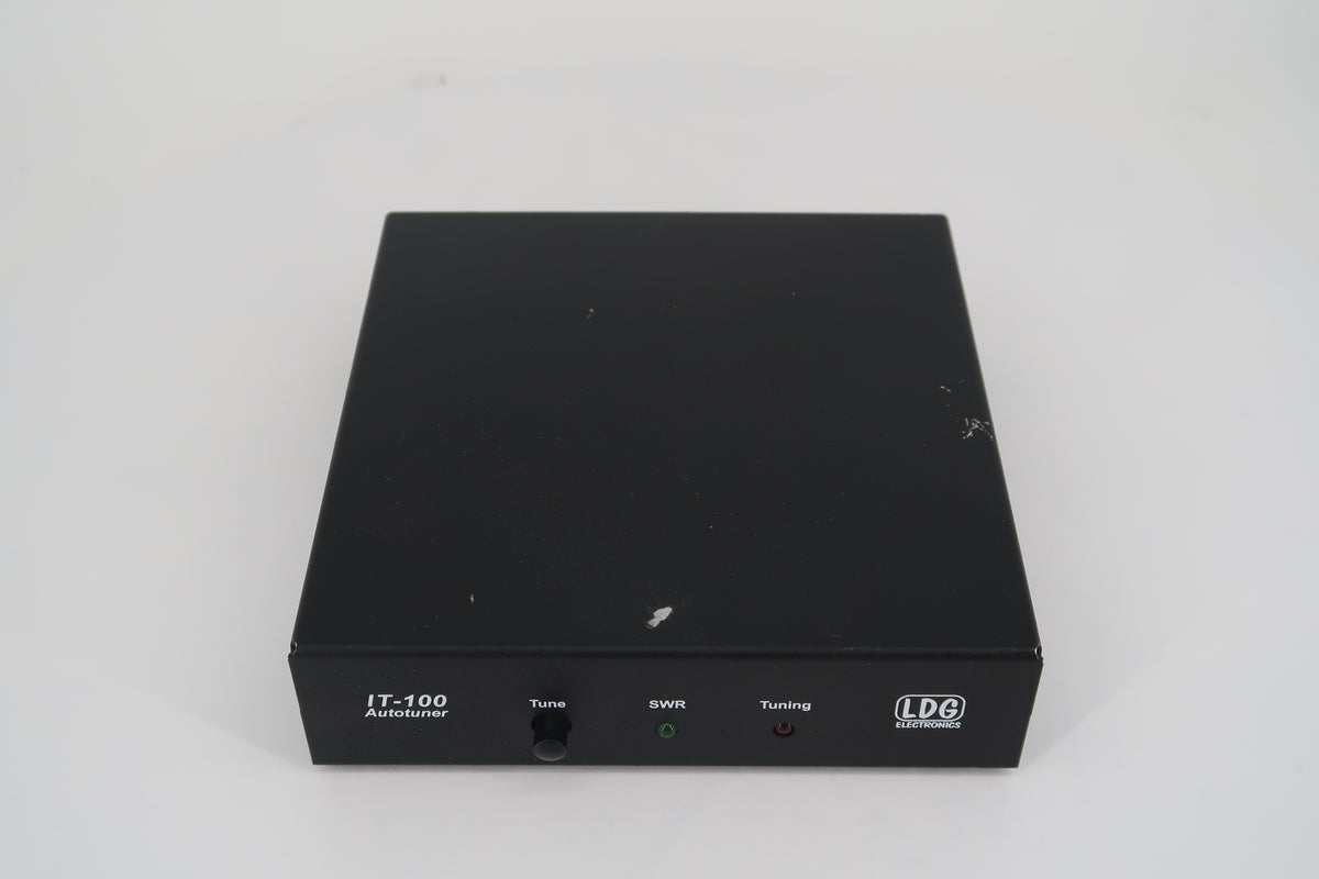 U20378 Used LDG IT-100 Automatic Antenna Tuner w/IC-105 Interconnect Cable