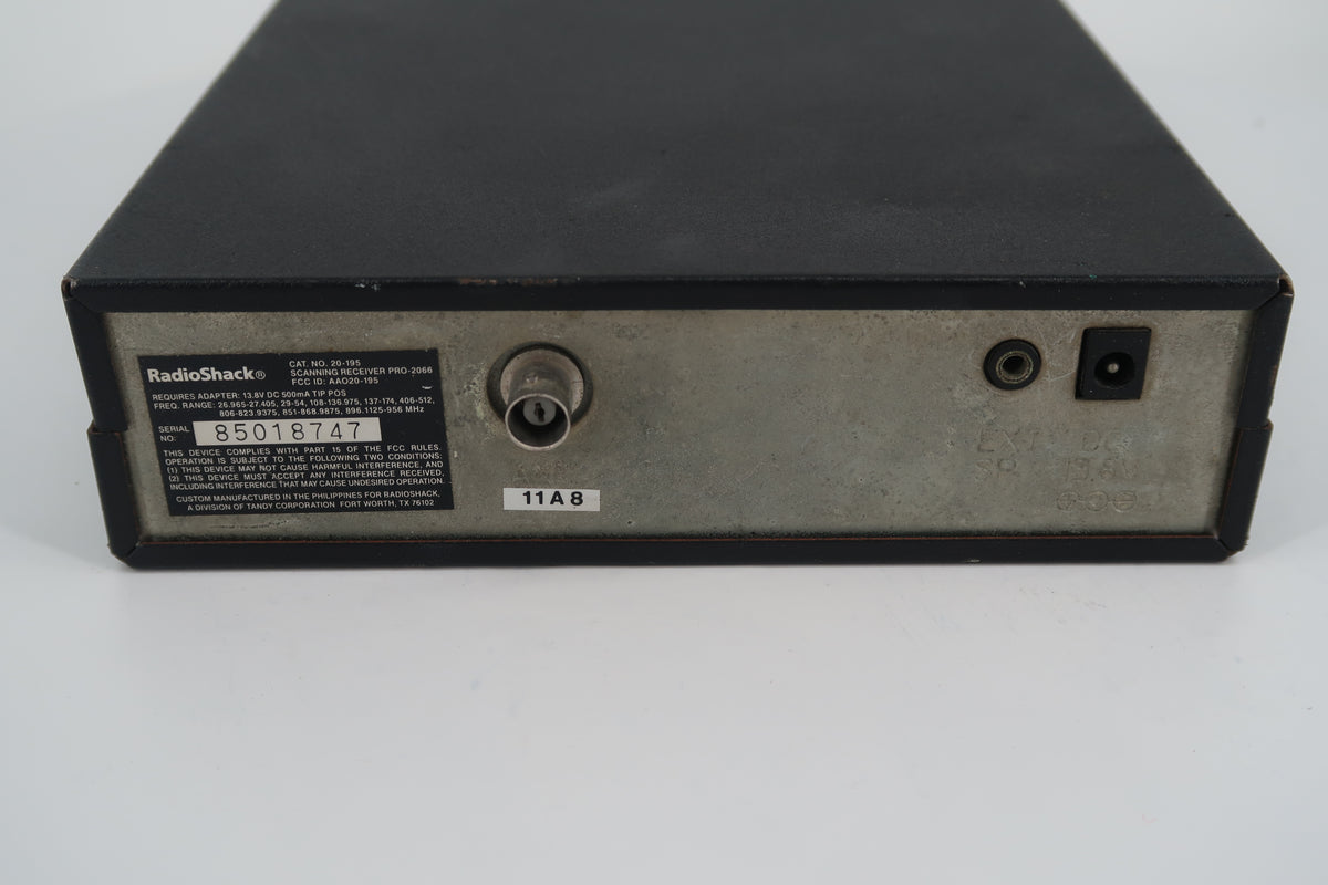 U20407 AS-IS RadioShack PRO-2066 150-Channel Scanner Unchecked/Untested