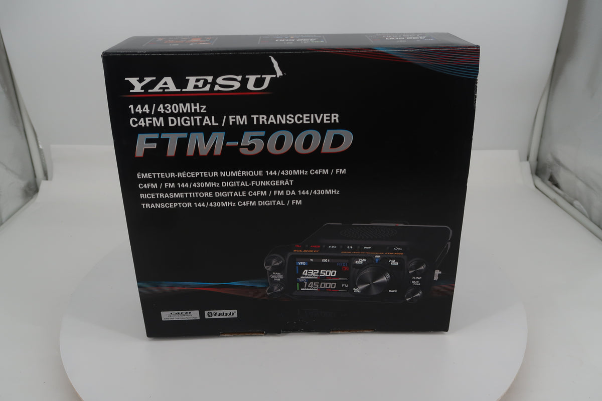 U20408 Used Yaesu FTM-500D 144/430MHz C4fm/FM 50W Transceiver