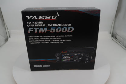 U20408 Used Yaesu FTM-500D 144/430MHz C4fm/FM 50W Transceiver