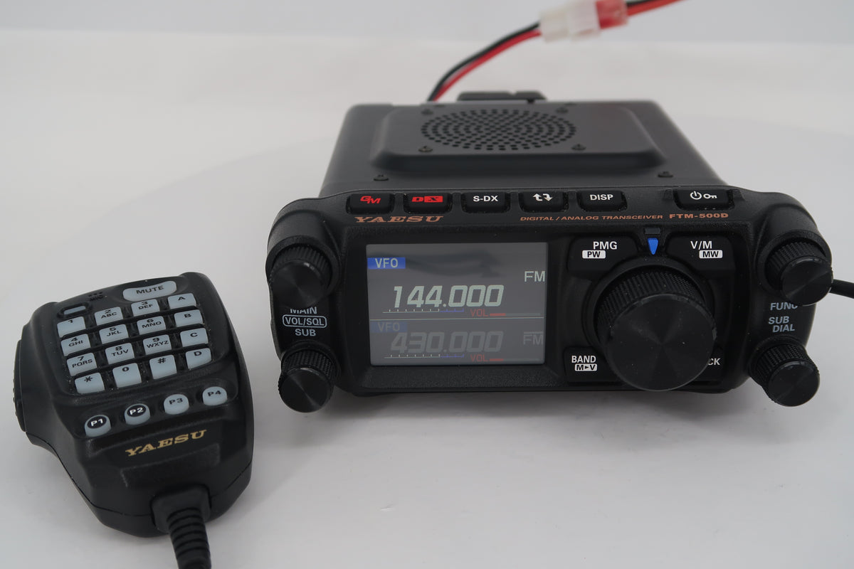 U20408 Used Yaesu FTM-500D 144/430MHz C4fm/FM 50W Transceiver