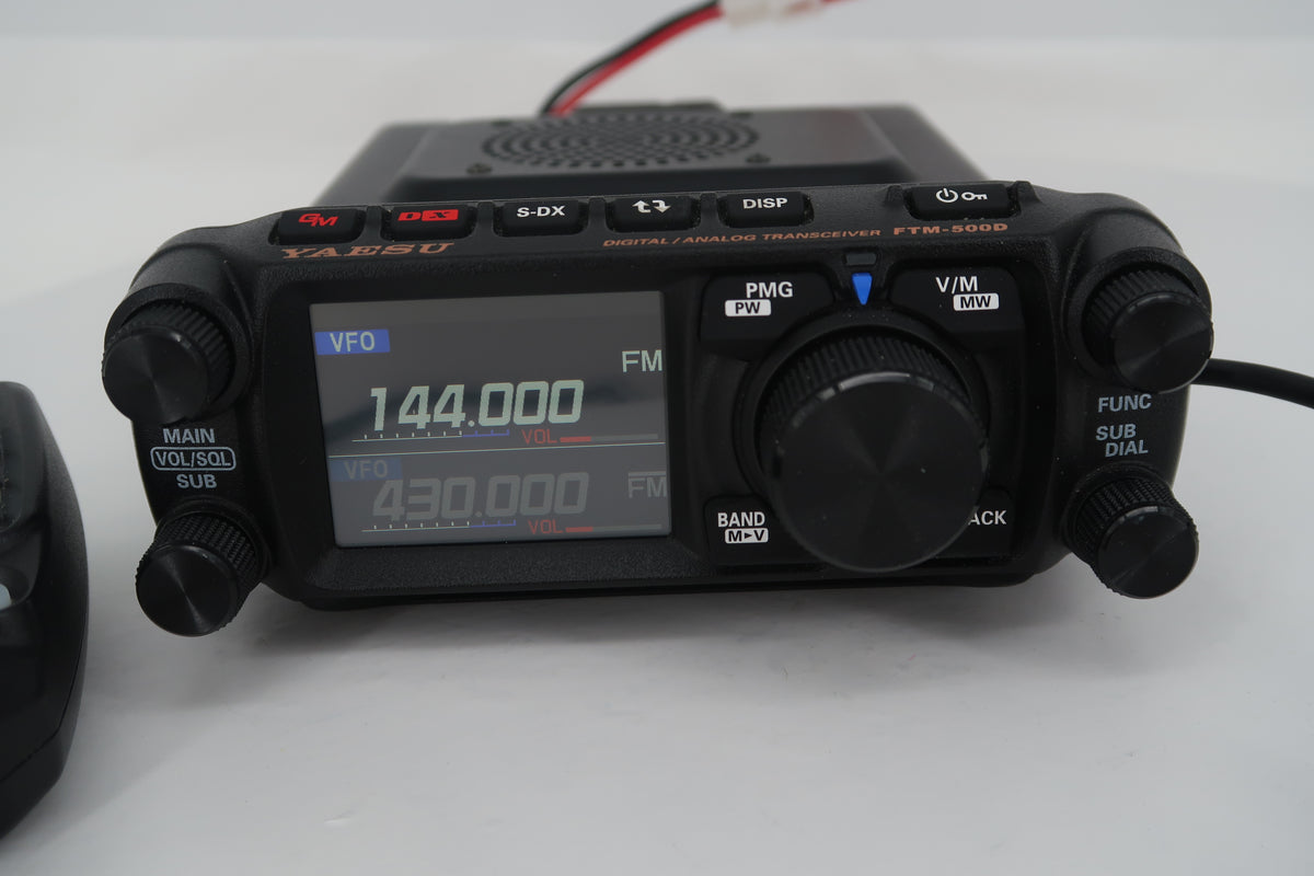 U20408 Used Yaesu FTM-500D 144/430MHz C4fm/FM 50W Transceiver