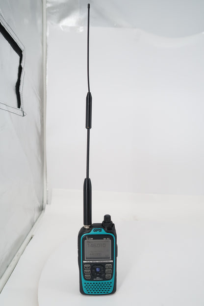 U20412 Used ICOM ID-51A Plus VHF/UHF FM/D-STAR 5W Handheld Transceiver 50th Anniversary Limited Edition