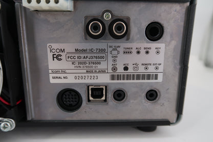 U20415 Used ICOM IC-7300 HF/50MHz 100W Transceiver