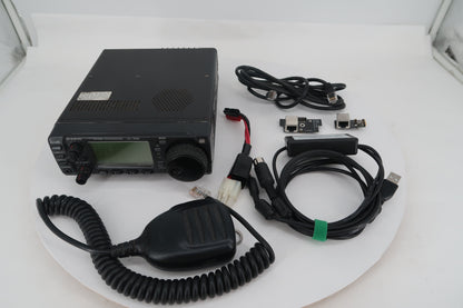 U20418 Used ICOM IC-706 HF/VHF All-Mode 100W Transceiver w/XGGCOMMS USB-Digimode-4 & DM5AL Separation Cable