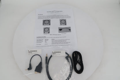 U20420 AS-IS Elecraft KX3-PCKT Cable Set (Incomplete Set)