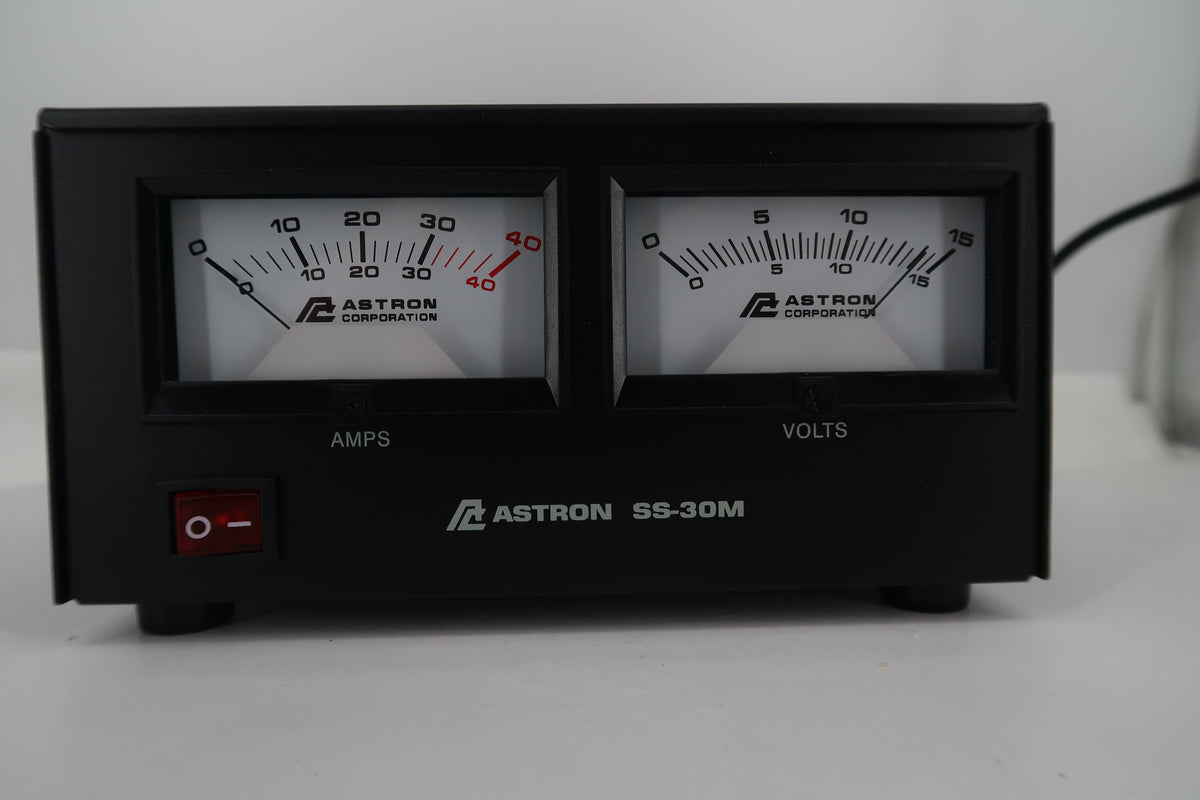 U20423 Used Astron SS-30M Switching Power Supply 13.8Vdc/30A