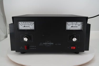 U20422 Used Astron VS-70M-AP Variable Heavy Duty Linear Power Supply 2-15Vdc/70A Peak