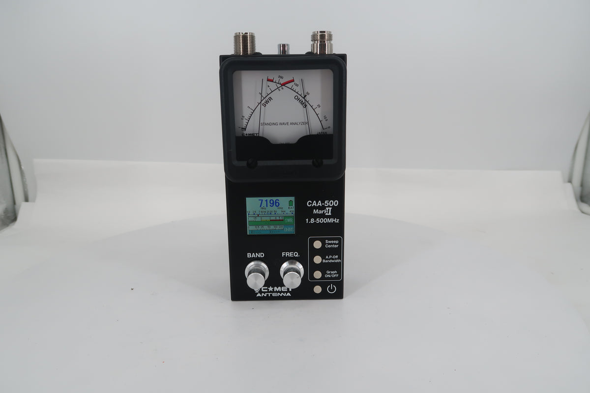 U20425 Used Comet Antennas CAA-500 Mark II Standing Wave Analyzer 1.8-500MHz