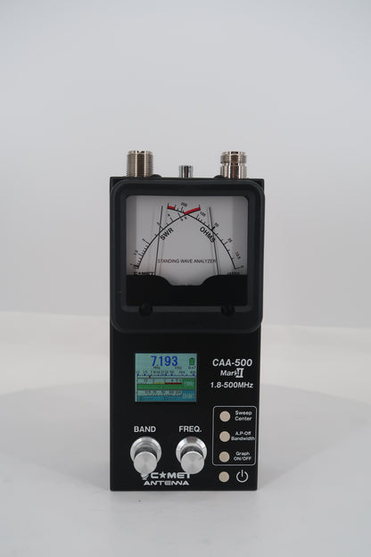 U20425 Used Comet Antennas CAA-500 Mark II Standing Wave Analyzer 1.8-500MHz
