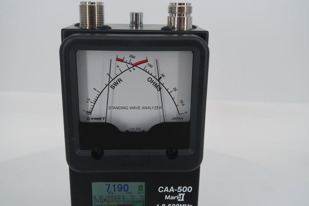 U20425 Used Comet Antennas CAA-500 Mark II Standing Wave Analyzer 1.8-500MHz