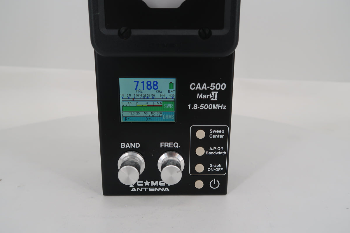 U20425 Used Comet Antennas CAA-500 Mark II Standing Wave Analyzer 1.8-500MHz