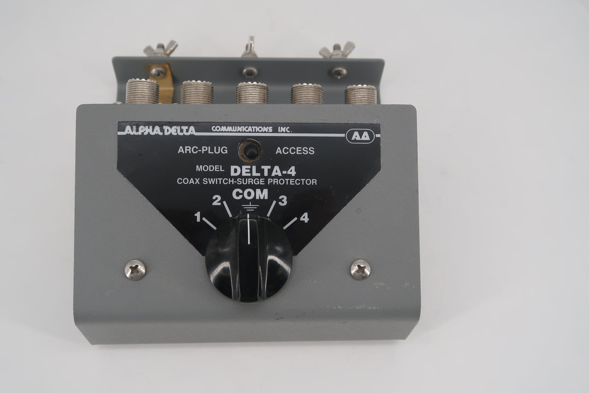 U20439 Used Alpha Delta Delta-4 Coax Switch-Surge Protector