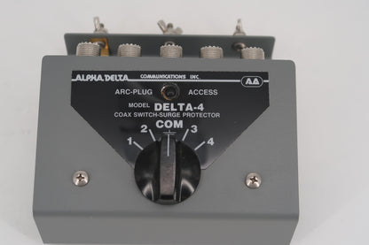 U20439 Used Alpha Delta Delta-4 Coax Switch-Surge Protector