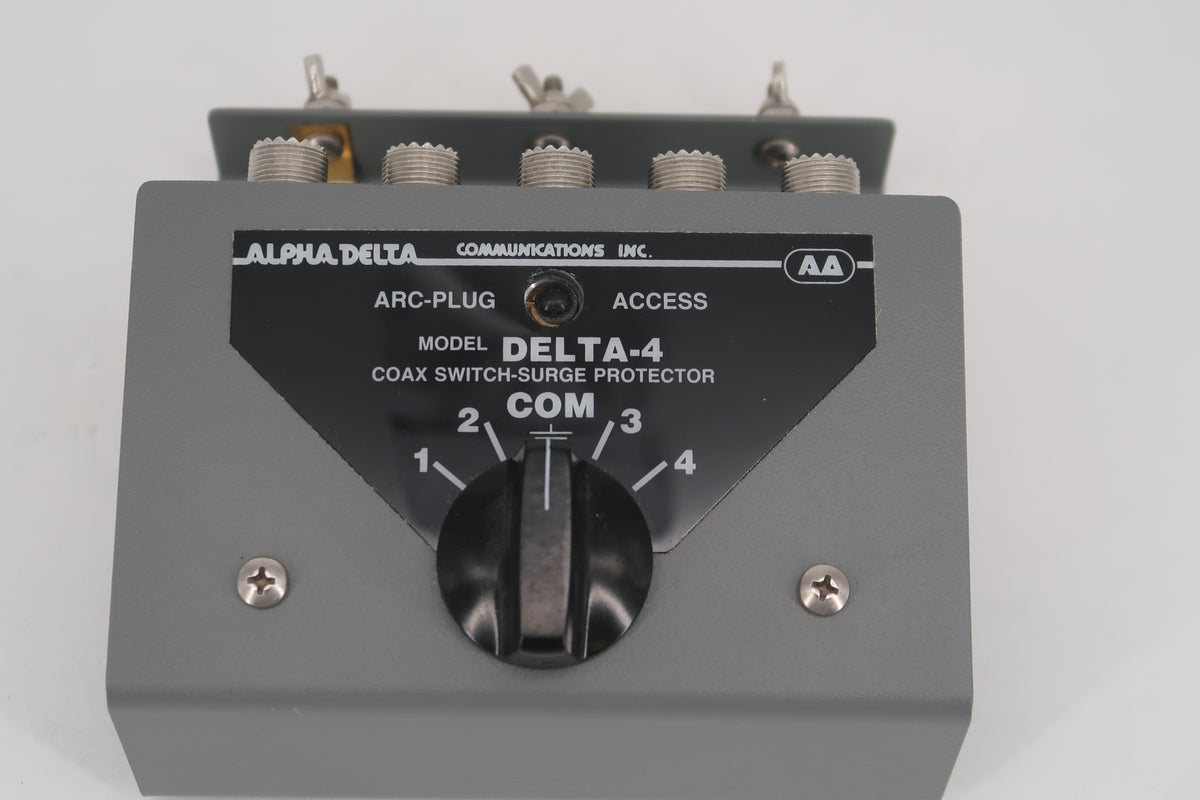 U20440 Used Alpha Delta Delta-4 Coax Switch-Surge Protector