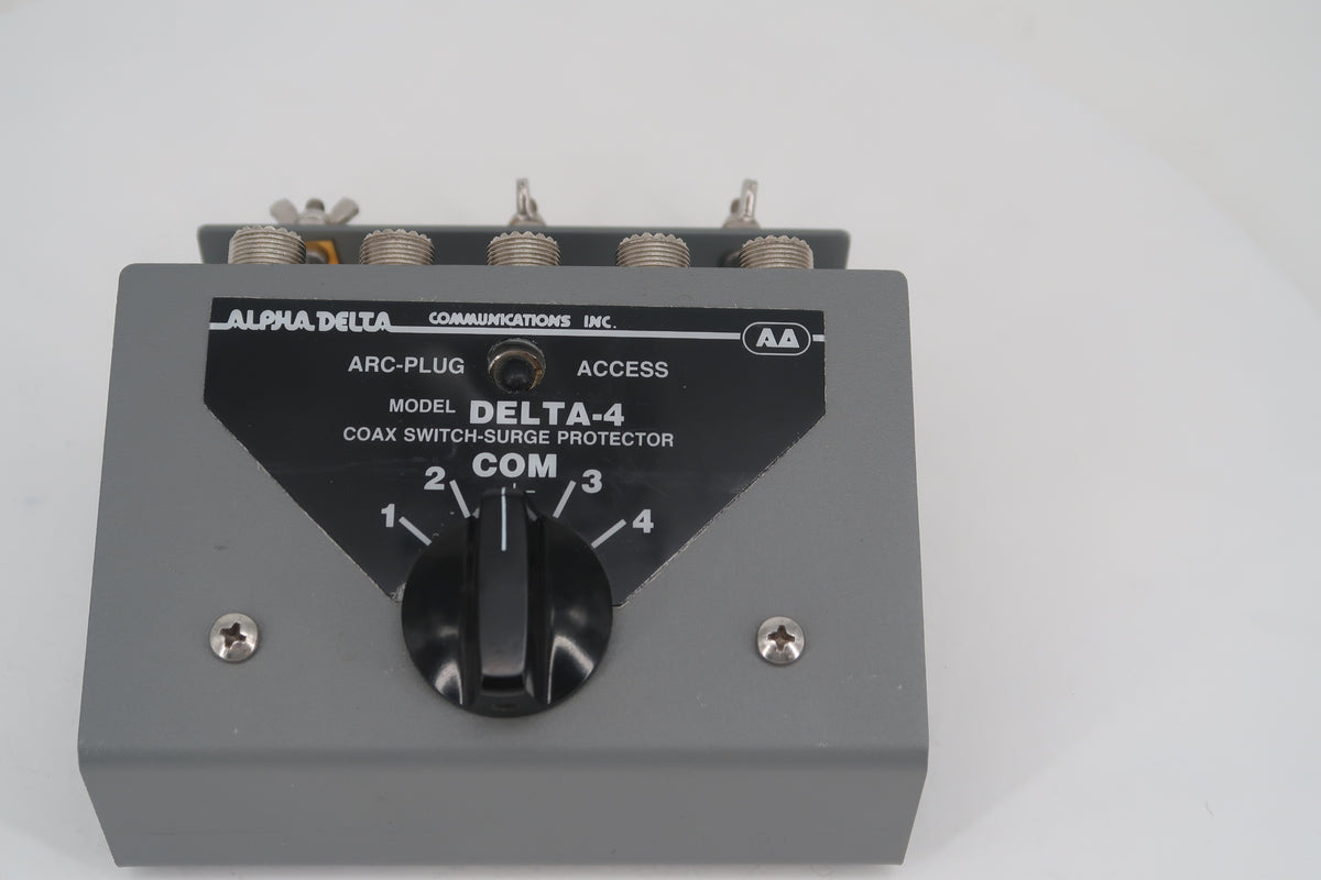 U20441 Used Alpha Delta Delta-4 Coax Switch-Surge Protector