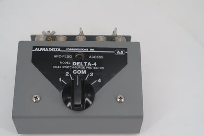 U20441 Used Alpha Delta Delta-4 Coax Switch-Surge Protector