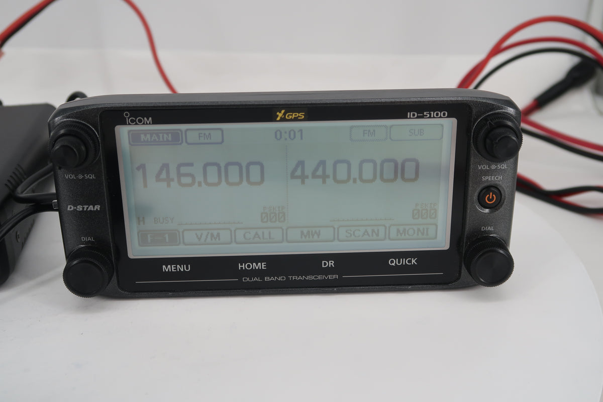 U20445 Used ICOM ID-5100A Dual Band VHF/UHF FM/D-STAR 50W Transceiver