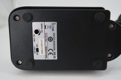 U20454 Used ICOM SM-30 Desktop Microphone