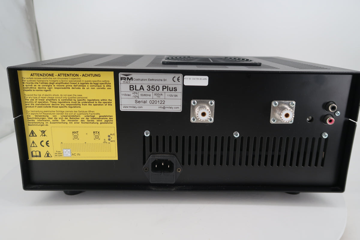 U20457 Used RM Italy BLA350 Plus HF Linear Amplifier 300W