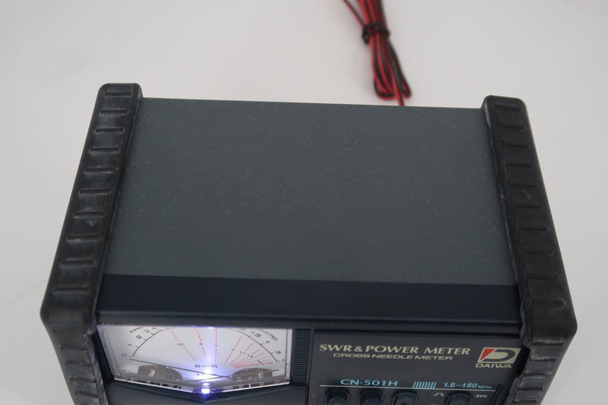 U20465 Used Daiwa CN-501H Cross Needle SWR/Wattmeter HF/VHF 1.5kW