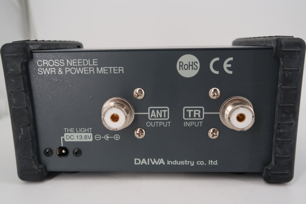 U20465 Used Daiwa CN-501H Cross Needle SWR/Wattmeter HF/VHF 1.5kW