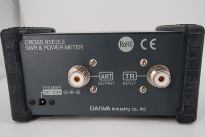 U20465 Used Daiwa CN-501H Cross Needle SWR/Wattmeter HF/VHF 1.5kW