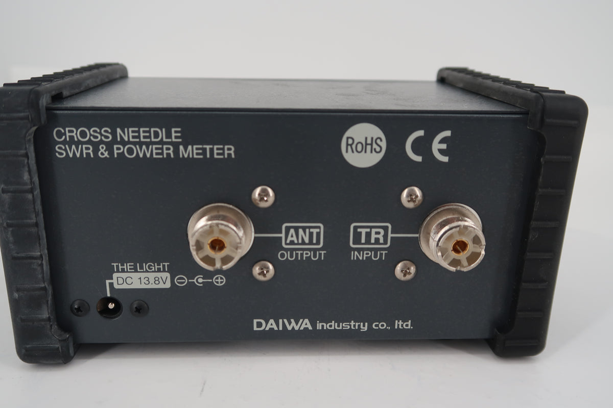 U20466 Used Daiwa CN-501V Cross Needle SWR/Wattmeter VHF/UHF 200W