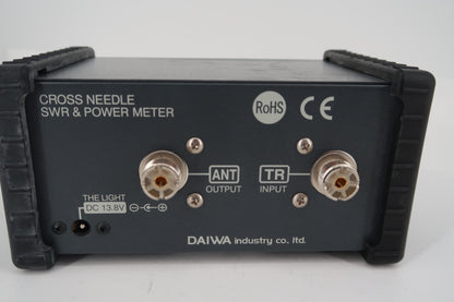 U20466 Used Daiwa CN-501V Cross Needle SWR/Wattmeter VHF/UHF 200W
