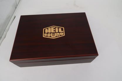 U20467 Used Heil Sound PR 40 Dynamic Microphone Champagne with Collector Case