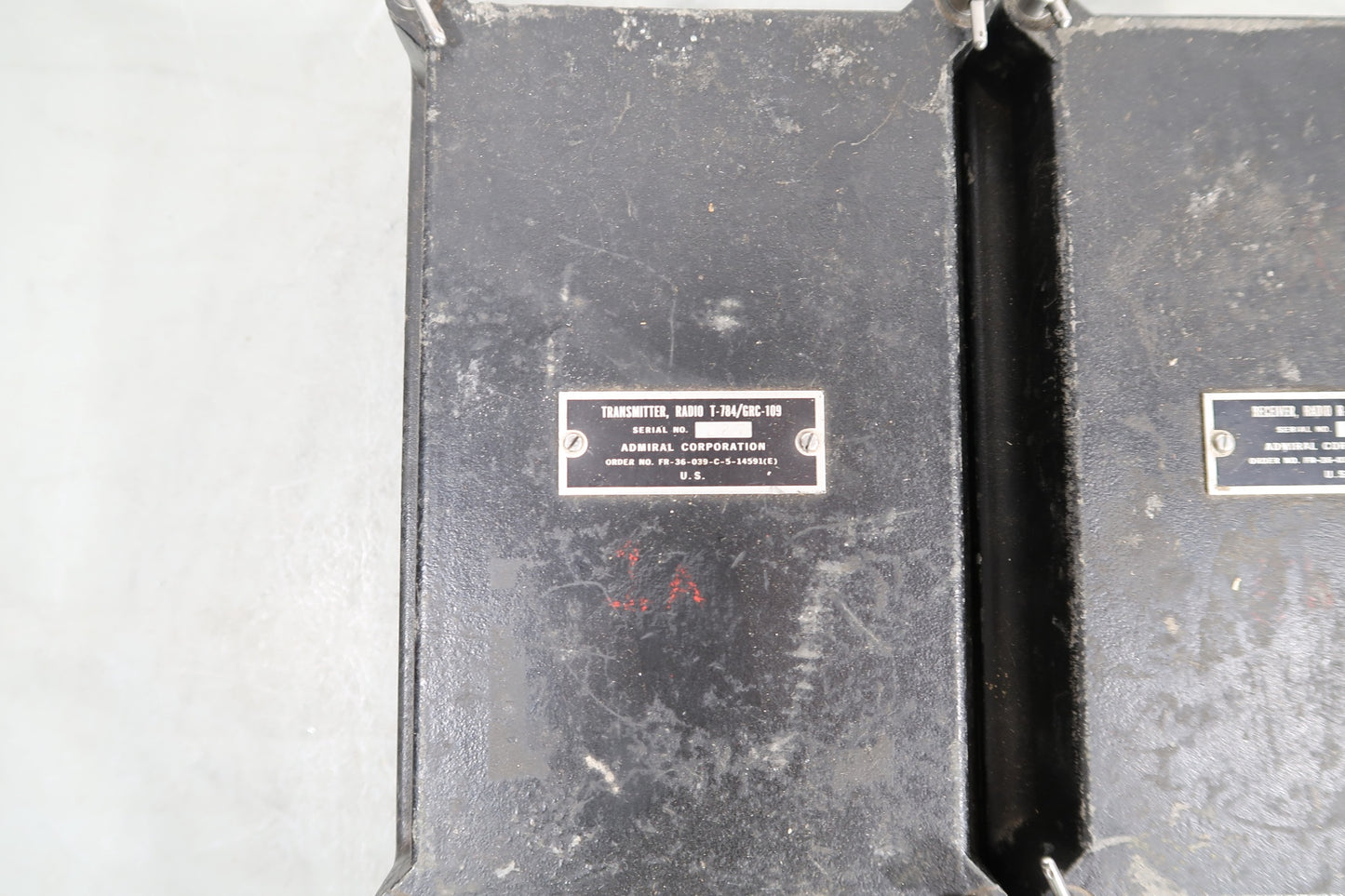 U19576 AS IS Antique Military Admiral Corp. GRC-109 Radio Set