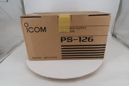 U20476 Used ICOM PS-126 DC Power Supply (13.8V 25A)