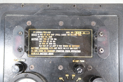 U19576 AS IS Antique Military Admiral Corp. GRC-109 Radio Set