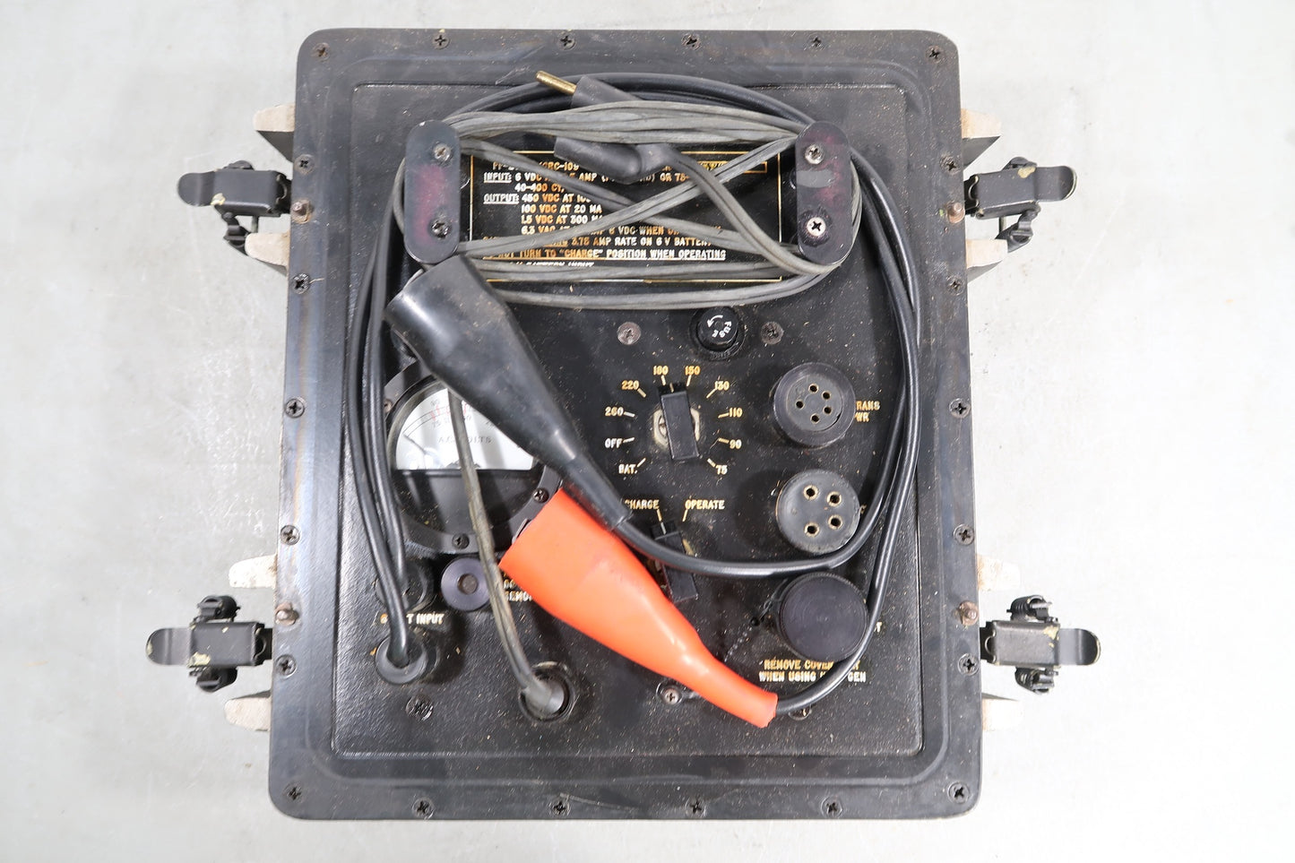U19576 AS IS Antique Military Admiral Corp. GRC-109 Radio Set