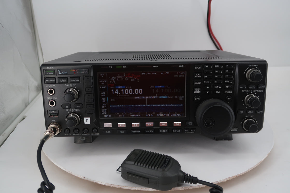 U20480 Used ICOM IC-7600 HF/50MHz All-Mode Transceiver