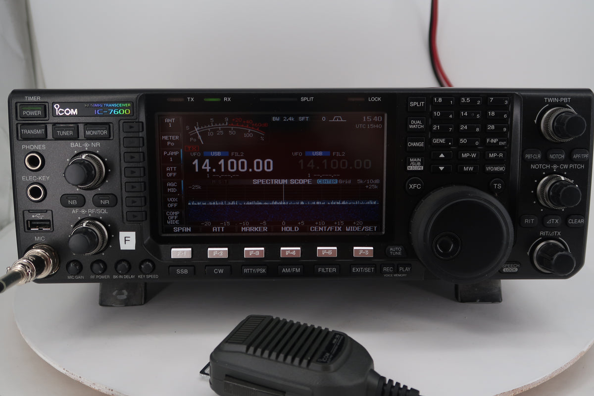U20480 Used ICOM IC-7600 HF/50MHz All-Mode Transceiver
