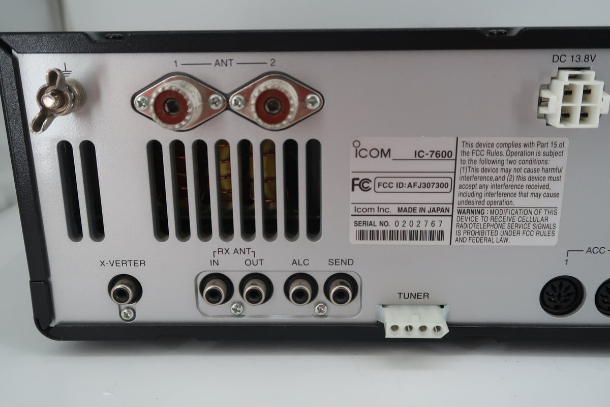 U20480 Used ICOM IC-7600 HF/50MHz All-Mode Transceiver