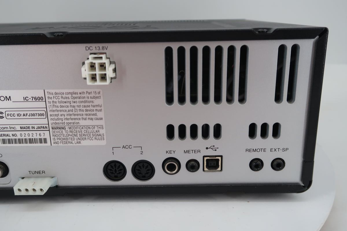 U20480 Used ICOM IC-7600 HF/50MHz All-Mode Transceiver