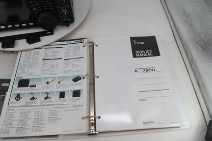U20480 Used ICOM IC-7600 HF/50MHz All-Mode Transceiver