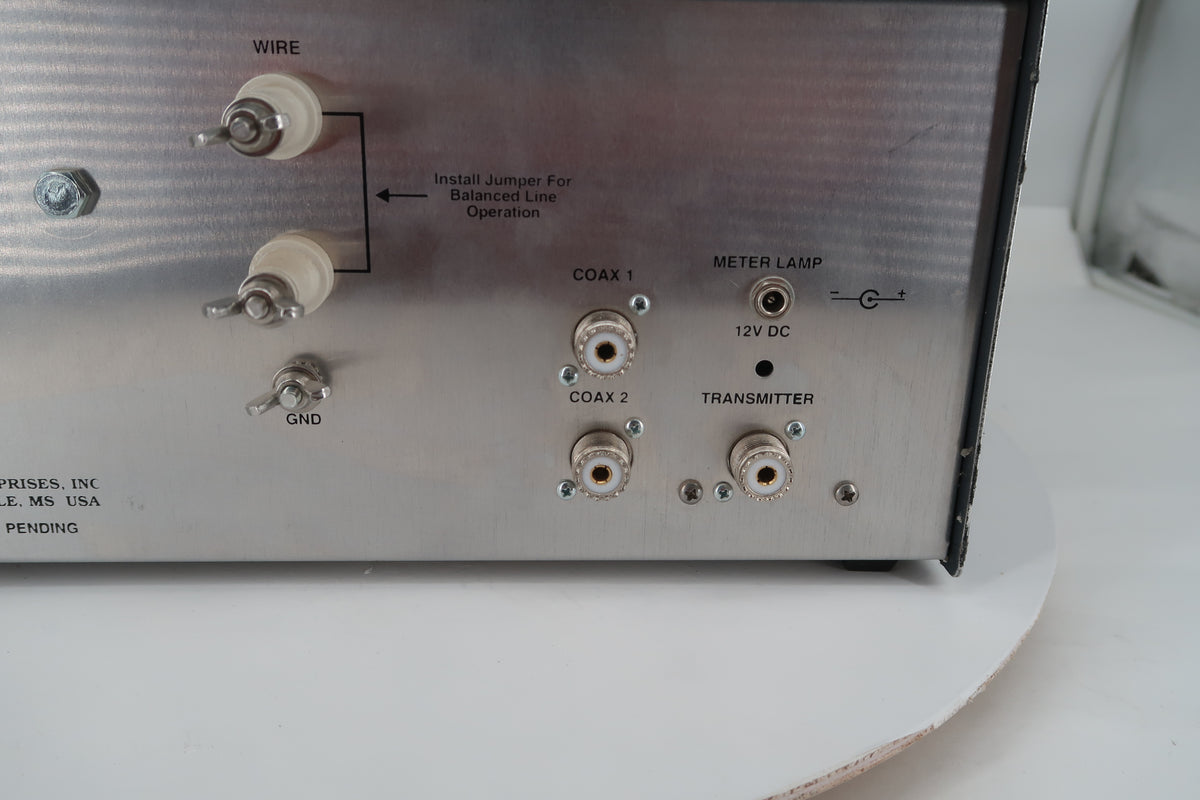 U20481 Used MFJ Versa Tuner V MFJ-989D Legal Power Antenna Tuner 1.8-30MHz
