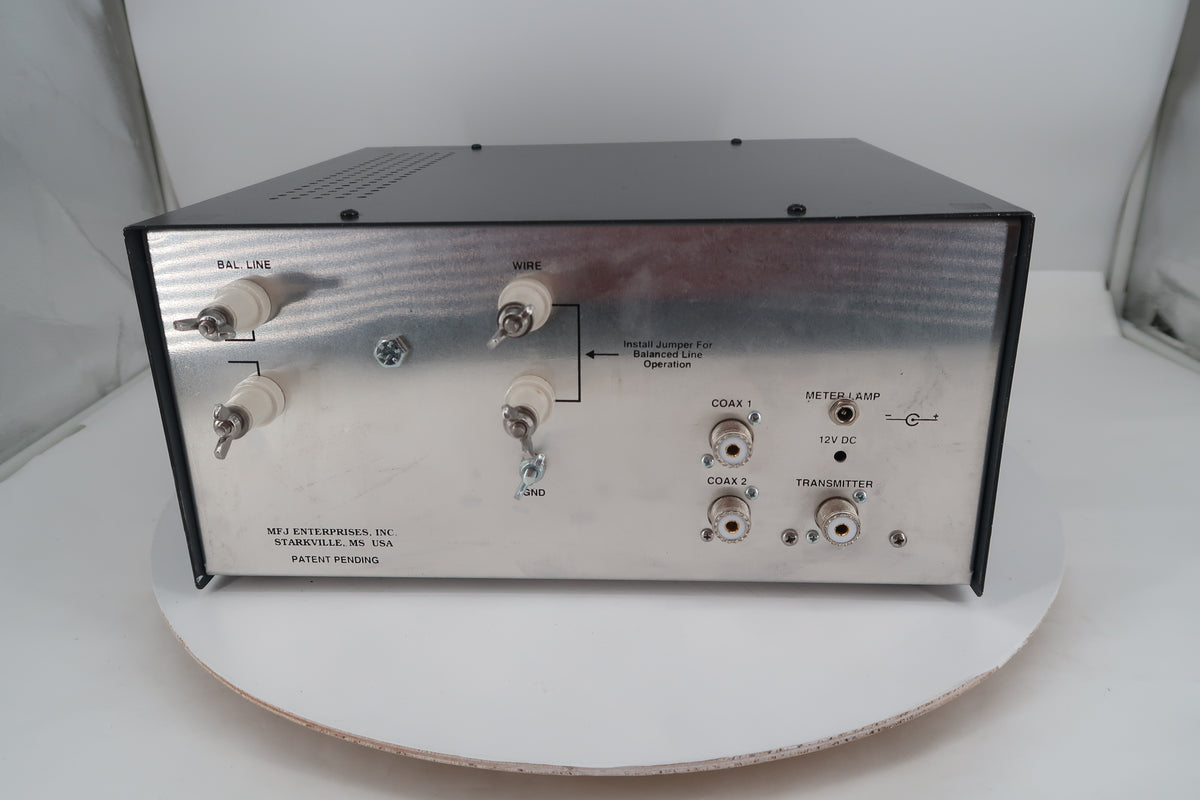 U20482 Used MFJ Versa Tuner V MFJ-989D Legal Power Antenna Tuner 1.8-30MHz