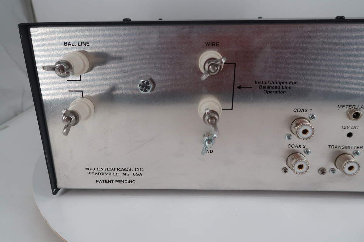 U20482 Used MFJ Versa Tuner V MFJ-989D Legal Power Antenna Tuner 1.8-30MHz
