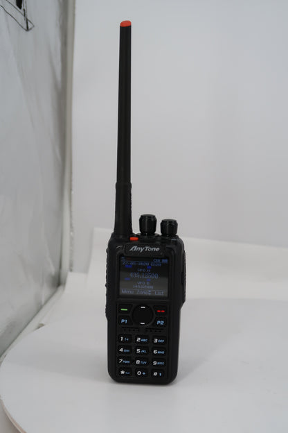 U20484 Used AntyTone AT-D868UV VHF/UHF FM/DMR GPS 7W Handheld Transceiver