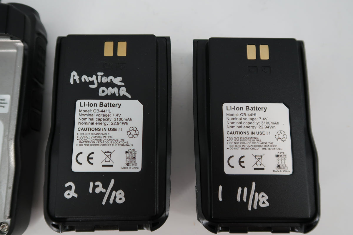 U20484 Used AntyTone AT-D868UV VHF/UHF FM/DMR GPS 7W Handheld Transceiver